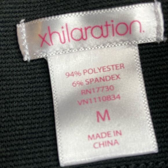 NWT Black & White M Horizontal Thick Stripes Stretchy Mini Skirt - Picture 5 of 9